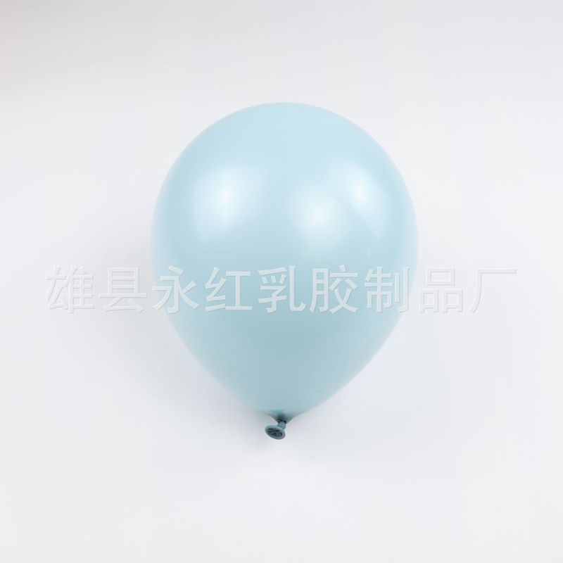 メーカー卸売り18インチマカロンバルーン結婚式誕生日パーティー装飾マットバルーン円形ラテックス風船|undefined