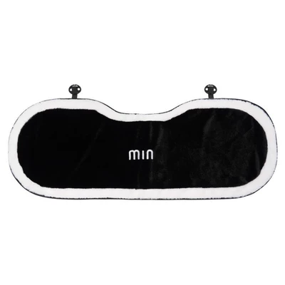 Waist support, Support Bowknot Car Neck Pillow - rabbit-fur-white-edge-min-seat-cushion-back-row