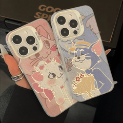 Tom and Mary suitable for Apple iPhone 15 case 14 sets 12 iPhone 13 Pro Max 11 protective 7/8 Plus hard