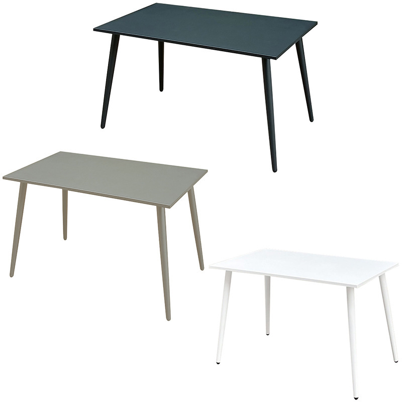 Mesa de hierro cuadrada redonda mesa de hierro mesa de café mesa de té mesa de comedor mesa de hierro forjado mesa redonda al aire libre mesa larga mesa de metal al aire libre