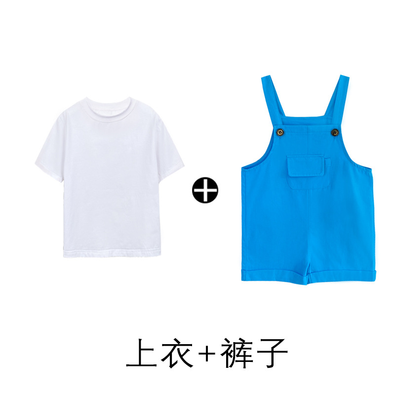 Niños DE LOS NIÑOS pantalones cortos color caramelo traje verano Escuela Primaria kindergarten coro danza reloj