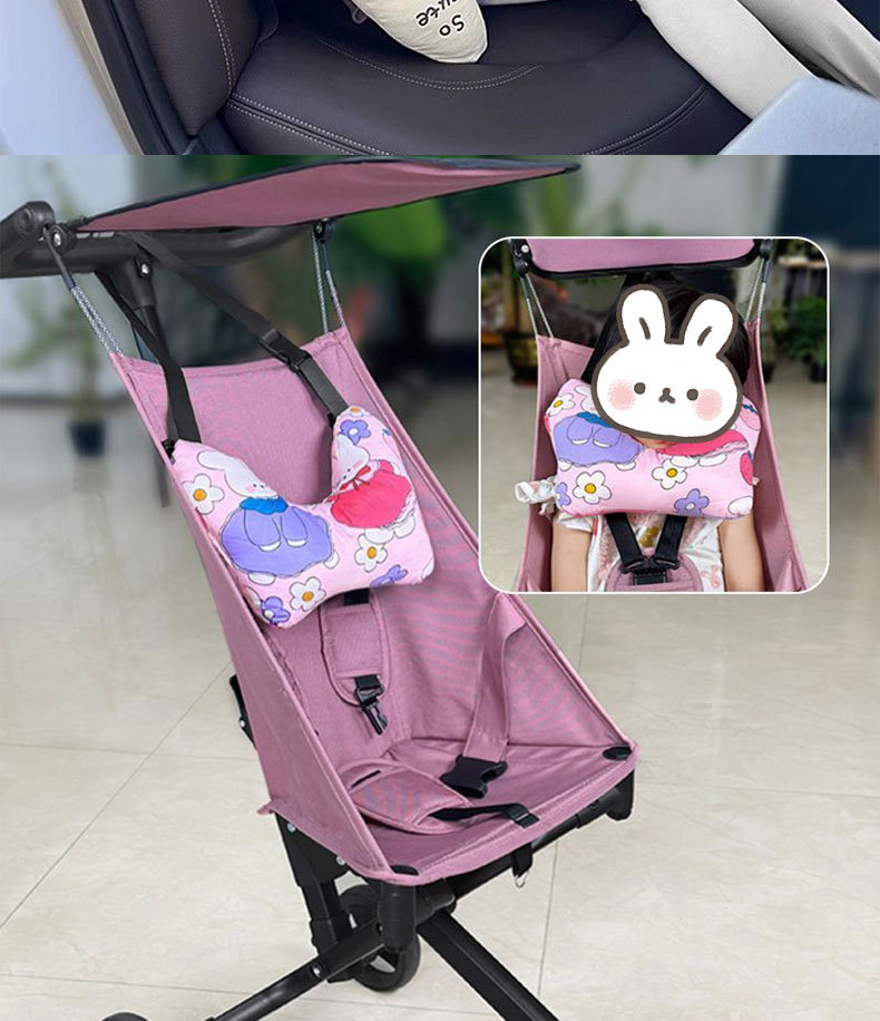 Car Headrest, Children's Sleeping Neck Pillow, Long-Distance Car Pillow, Rear Seat Pillow, Car Manufacturer Sleeping Pillow