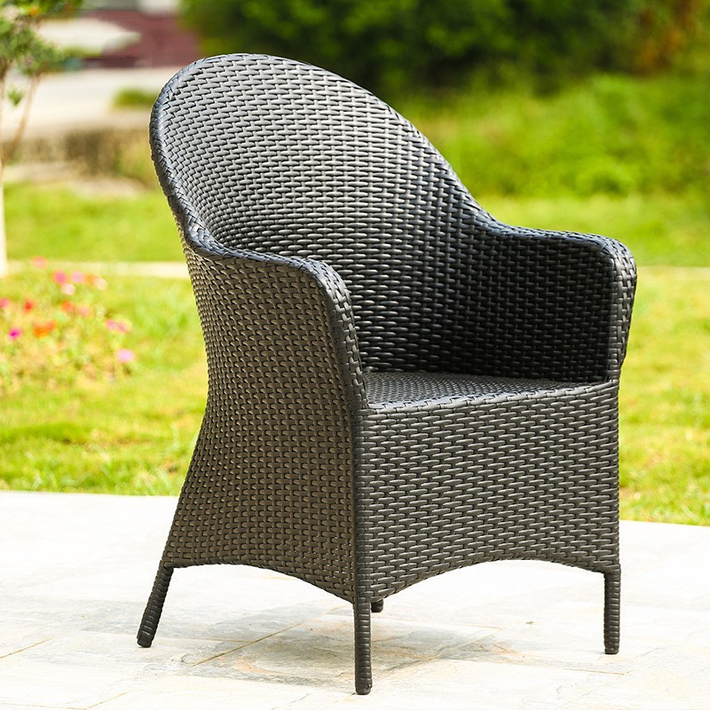 Sillas de caña al aire libre balcón terraza sillas de caña jardín al aire libre ocio comedor de té café mesas y sillas