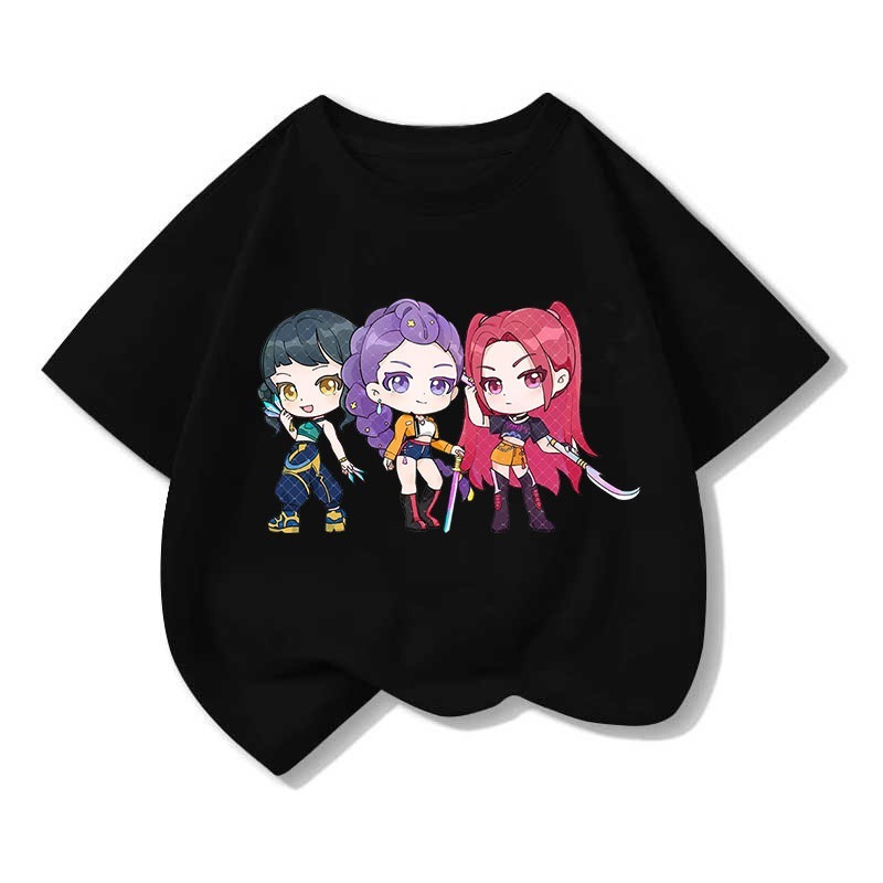 NASA联名Skpop猎魔女团baby宝宝贝比男童女童休闲纯棉t恤半袖衫夏|undefined