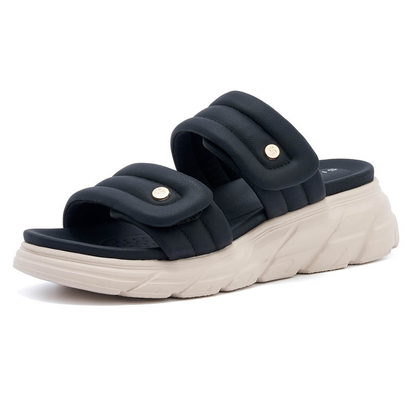 2025 spot nuevo tipo de zapatillas frías ligeras antideslizantes cómodas zapatillas deportivas casuales de suela gruesa para mujeres