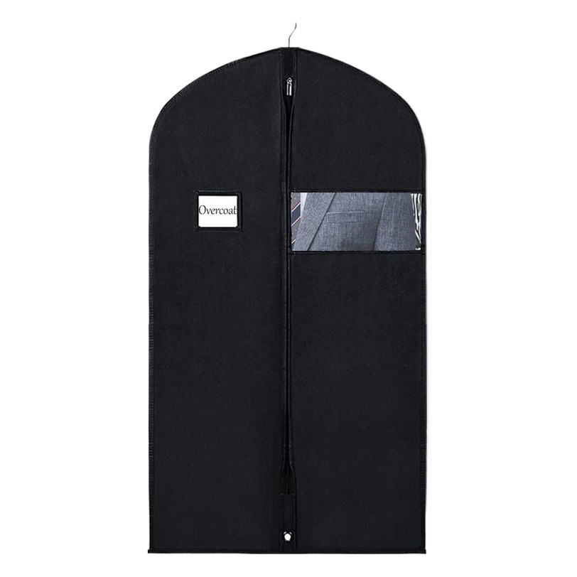 Breathable Three-Dimensional Coat Dust Cover, Household Moisture-Proof Hanging Suit Cover, Wide Version Storage Bag Peva