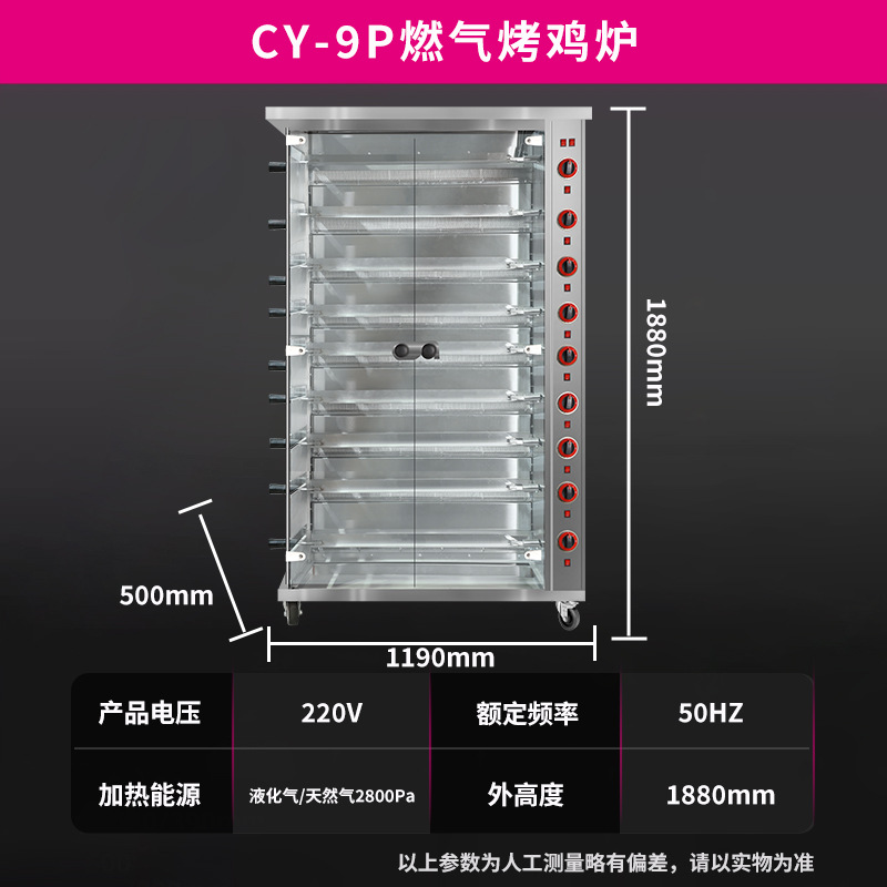 CY-9P 가스 로스트 치킨 스토브