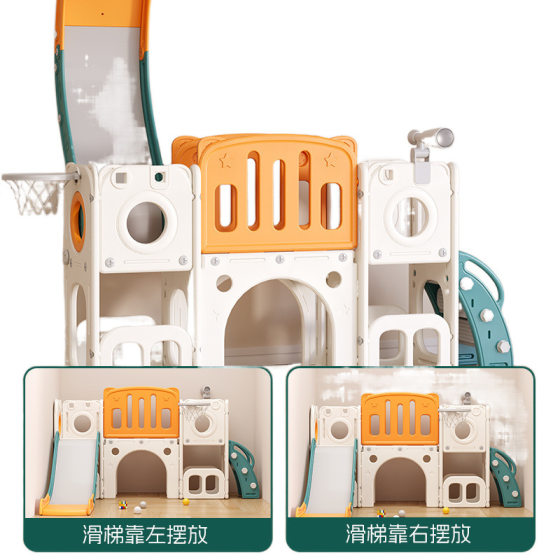 Family outfit climbing frame indoor children's widening family indoor three-in-one children's climbing frame inflatable castle