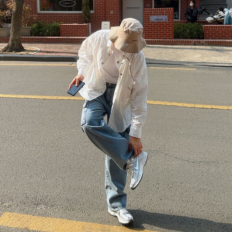 【Clearance】High-End Casual Shirt Jacket for Men, New Spring Style, Korean Version, Trendy Loose Long-Sleeve Shirt 【Clearance】High-End Casual Shirt Jacket for Men, New Spring Style, Korean Version, Trendy Loose Long-Sleeve Shirt