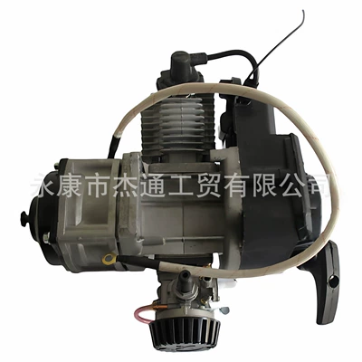 Mini motorcycle, small sports car, 49CC 2-stroke hand-pull gasoline engine, with electric start gasoline engine (Motorcycle engine and accessories)
