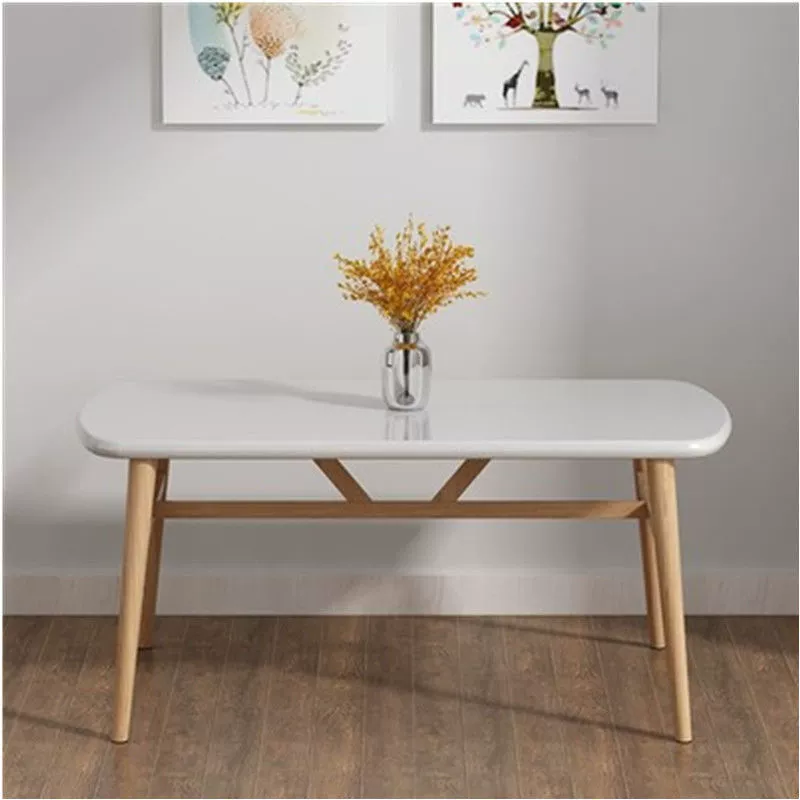 Dining Table Set, Modern Minimal Rectangular Table 120/140×60/80×75 cm, Seats 4–6, 3 Color Options
