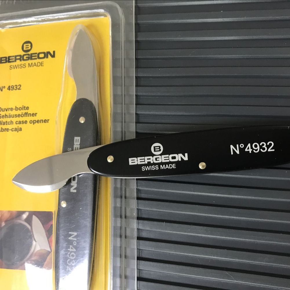 修表工具 瑞士 Bergeon 4932 撬刀 开表刀 撬底盖刀 开表器