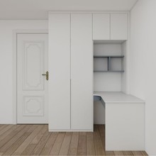 广东佛山家具定制 全铝衣柜整体衣柜定制 焊接板衣柜现代简约定制