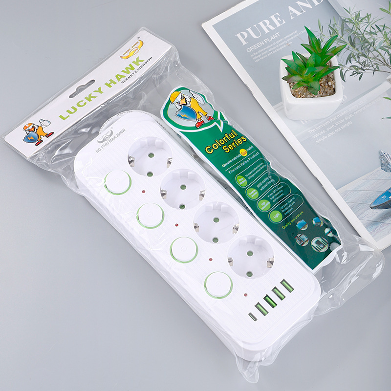 Cinturón protector para niños de seguridad alemán alemán alemán estándar europeo enchufe redondo USB-C enchufe de carga