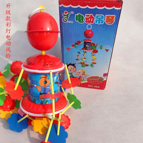 New style wind-up bed bell puzzle rotating and turning music baby toy wind chime wind-up bed bell winding string hanging piano wholesale
