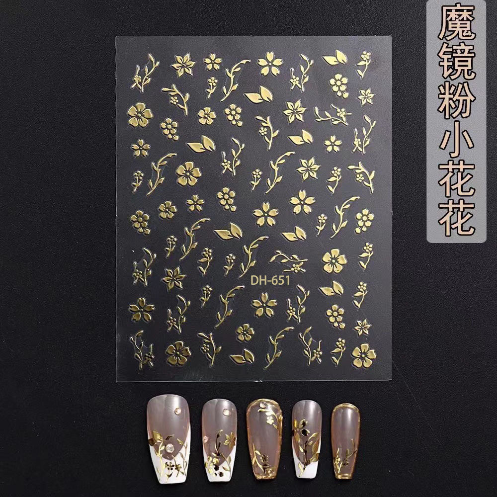 T341-sunglasses 분말 작은 꽃 651