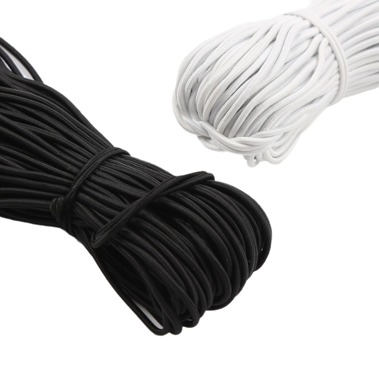 Color redondo elástico 2.5mm látex elástico cuerda de alta elasticidad cuerda de tendón de pluma cuerda elástica