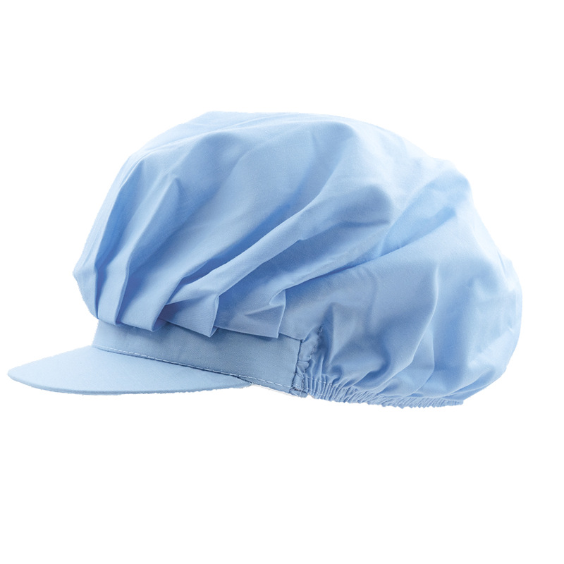 Xuan's New Chef Hat Kitchen Dust-proof Workshop Men's Catering Hat Food Factory Work Hat Women's Factory Canteen Work Hat