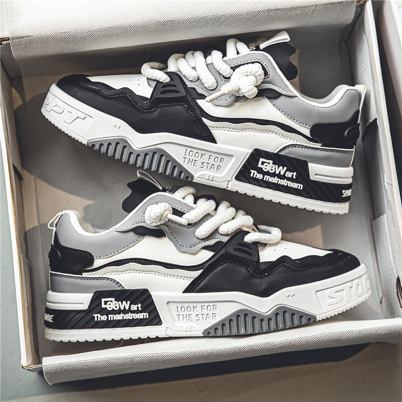 Herren Sommer 2025 Neue höhenverstärkende Sneakers Nische Casual Vielseitige Sport Trendy Schuhe für Männer_voghion.com