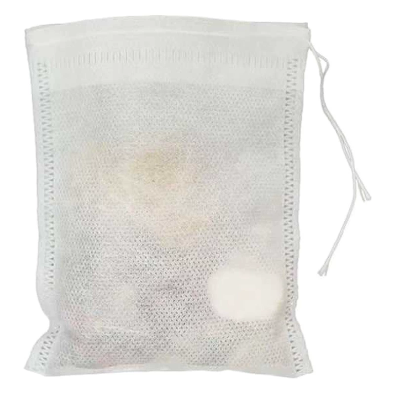 Нетканые веревки для заваривания чайных пакетиков Одноразовые чайные пакетики для отвара