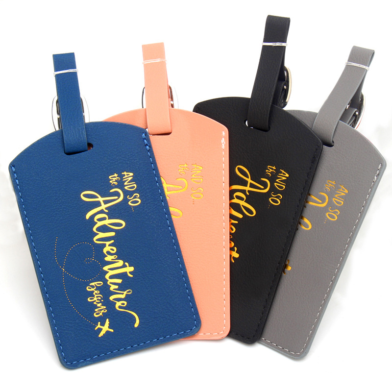Antimagnetic set passport holder luggage tag airplane heart-shaped ticket holder love travel identification card holder for LOGO advertising