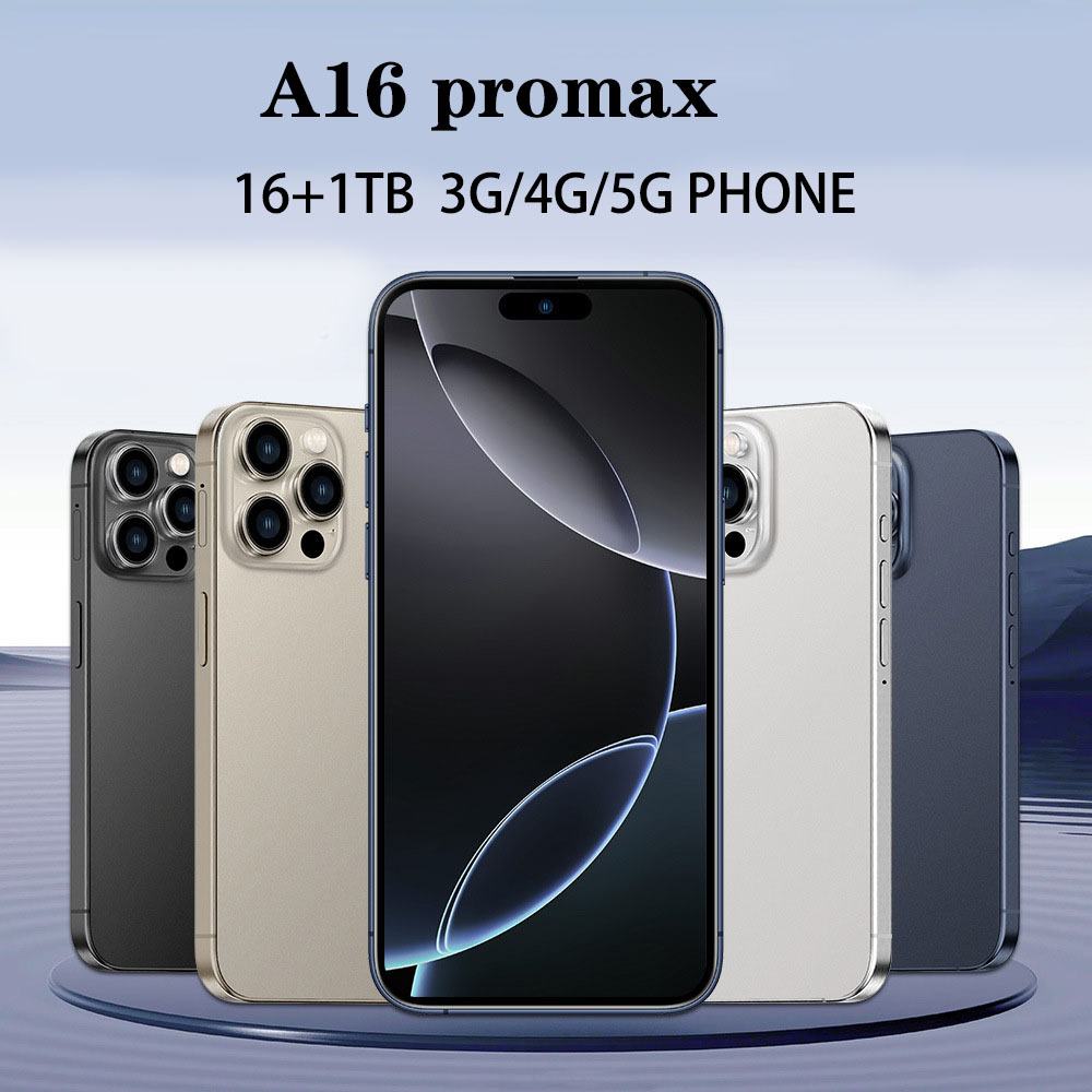 跨境新款手机i16promax安卓智能手机6.5寸4G网6+128手机外贸批发