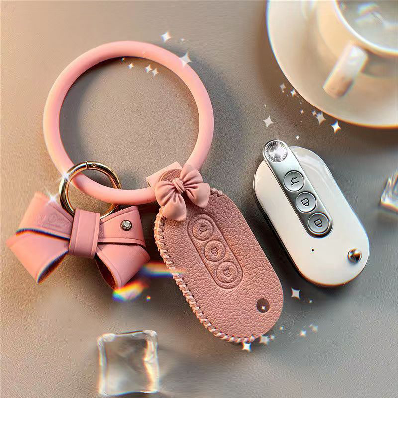 Wuling Hongguang Mini Key Cover Mini S Car Macaron Third Generation Gameboy Shell Female S Three Buckle Bag Gb