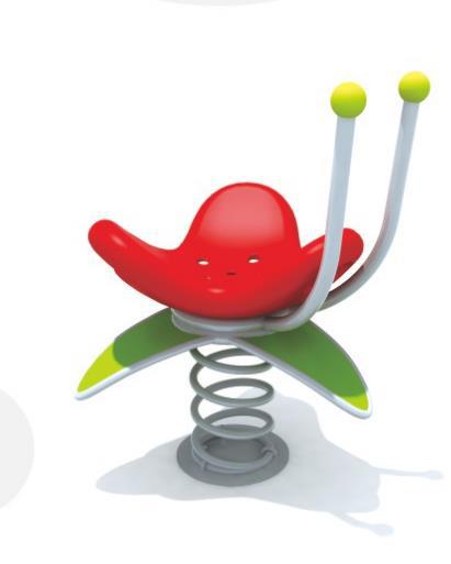 Caballo de Troya al aire libre caballo mecedora para niños individuales y dobles primavera de dibujos animados sacudiendo Yaole instalaciones de entretenimiento Balancín comunitario multifuncional