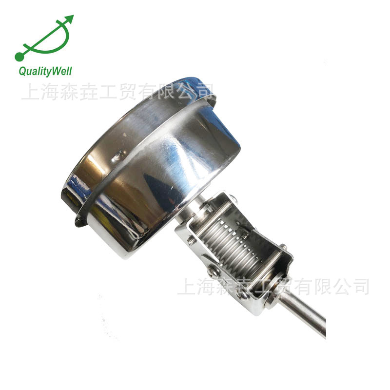 80mm����ɲ��ϸǵ����¶ȼ� SS304����  -50+150C DGTA300