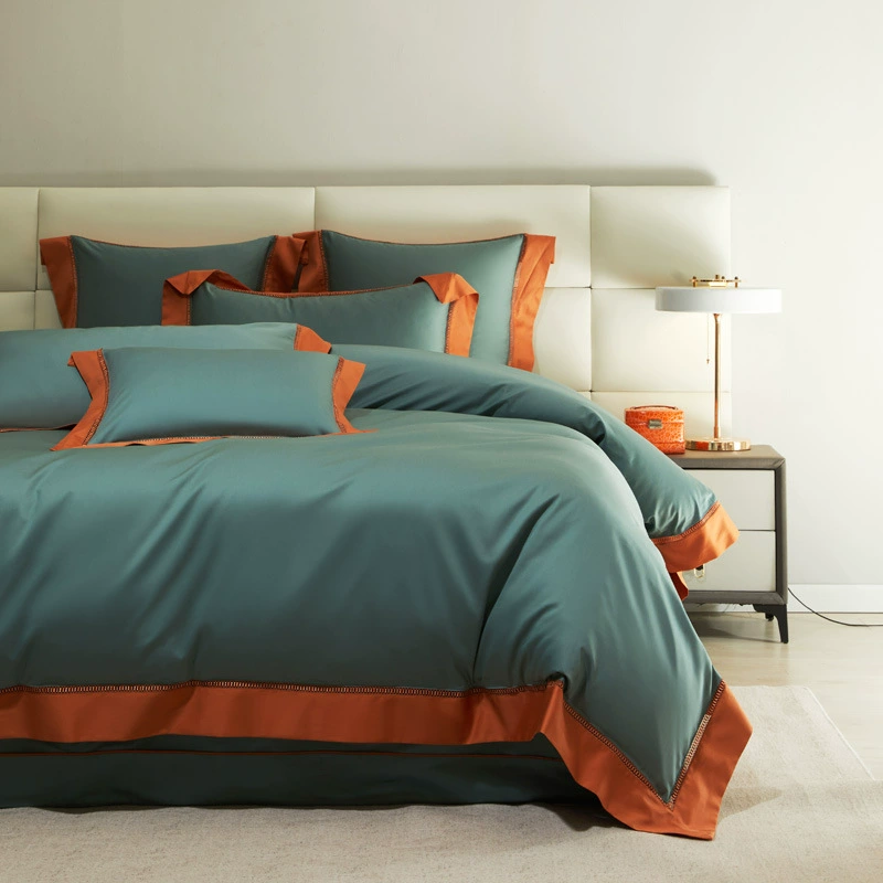 Cotton silky set, bedspread, 100 pieces, 4 piece set