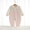 Children's autumn keep warm bodysuit suitable for men and women, pijama girl's, 0-1 years, floral print, long sleeve