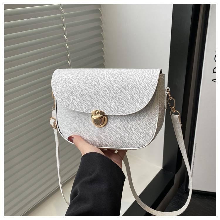 276g Weight Sewing Thread Fashion Element Lock clasp Closure Type Single Shoulder Strap Strap Type Casual Occasion Pu Leather Material Solid Color Pattern All Seasons Season Women's Gender Classic Style Style Square Shape Women's Pu Leather Solid Color Classic Style Sewing Thread Square Lock Clasp 10