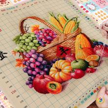 ✅五谷丰登十字绣2025新款客厅餐厅简单乔迁玄关摆件丰收手工自己