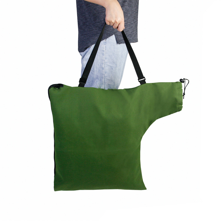 跨境厂家庭院落叶袋单肩树叶收集包吹叶机真空袋草坪垃圾收集袋