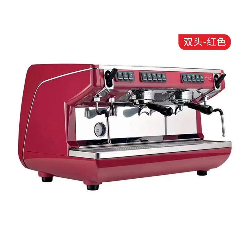Nova Nuova appia life Máquina de café semiautomática de dos cabezas italiana Control electrónico comercial Versión de copa alta