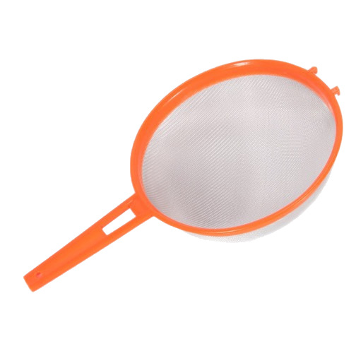 Celosía de aceite Twist 5154 aleación de aluminio nuevo Mango vacío pantalla de aceite de malla de aluminio tamiz de harina de filtración de aceite gadget de cocina