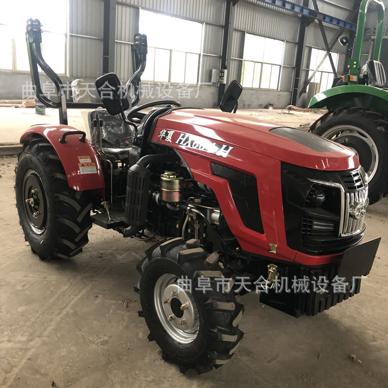 60马力华夏大棚王拖拉机配置东方红发动机 档位8+2 后置三点悬挂