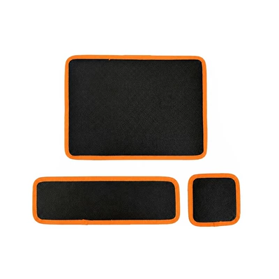 3-piece set of magnetic tool: Repair kit - black-orange-three-piece-set