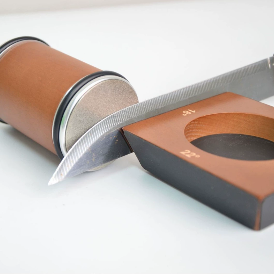 Rolling Knife Sharpener double-sided knife sharpener cylindrical four-sided magnetic rolling wheel sharpener
