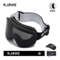 Black frame grey lens (set) magnetic attachment