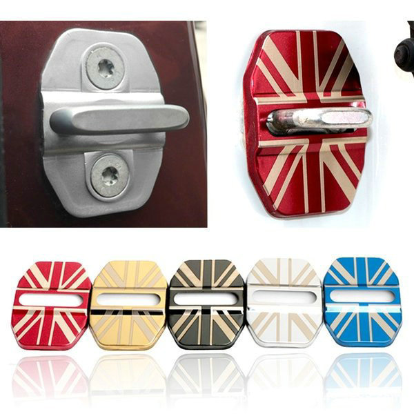 Suitable for Bmw Mini F55 F56 R55 R56 Door Lock Protection Cover Decorative Sticker Modification Accessories