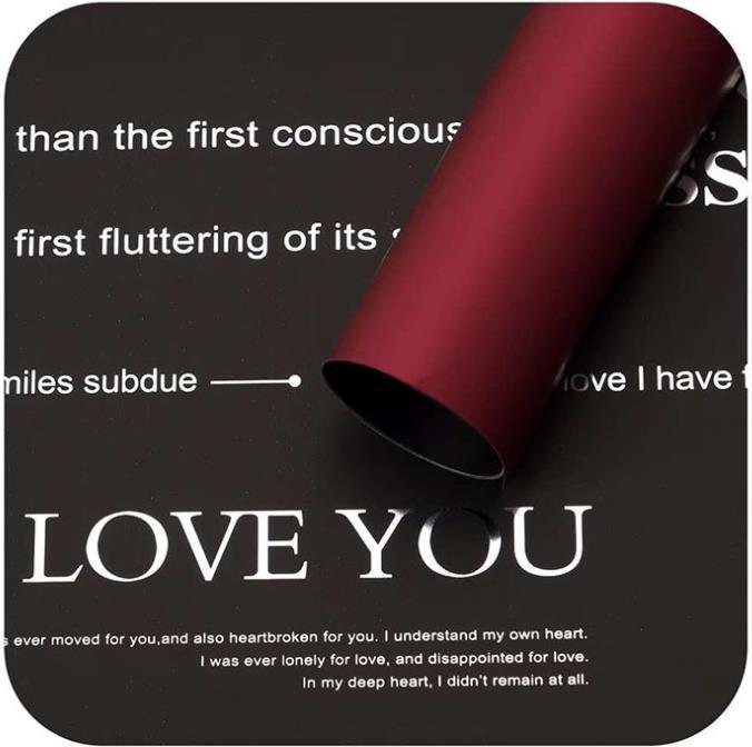 Fábrica de fiestas de flores nuevo papel de embalaje de flores de flor florista de flores de alto lujo papel de embalaje de regalos