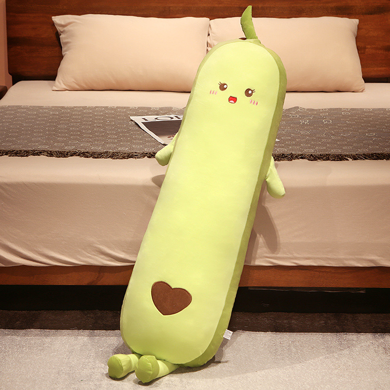 アボカドロング枕、脚を組み合わせた睡眠用、大きな人形、睡眠用ぬいぐるみ、取り外し可能で洗える人形、子供用ギフト|undefined
