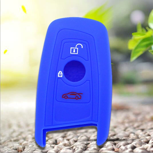 Чехол для защиты ключей автомобиля, подходит для BMW 3 серии, 5 серии, 7 серии, 1 серии, X2, X3, силиконовый чехол для ключей, поставка от производителя