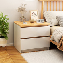 床头柜现代简约卧室床边收纳置物架租房客厅简易轻奢多功能储物柜