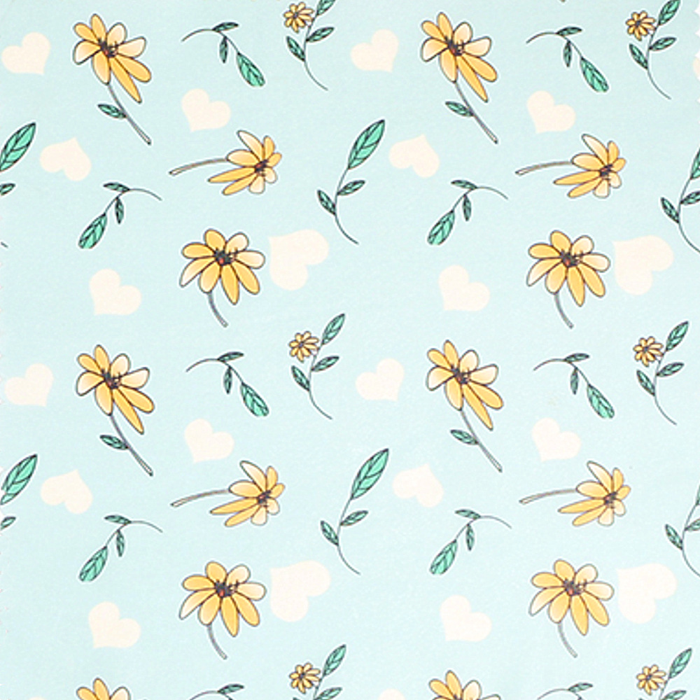 롤 작은 꽃; 롤 33*100CM; 유기농 면화