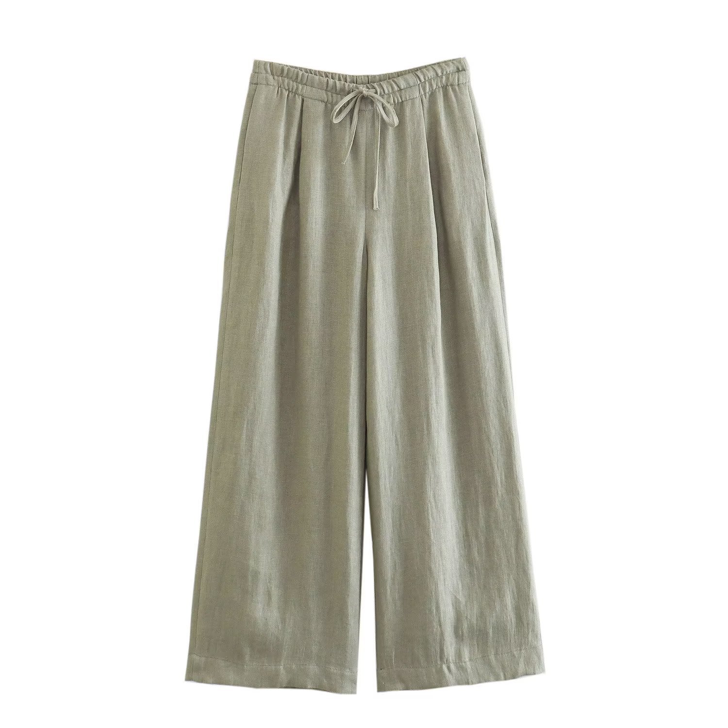 637g Weight Sleeveless Sleeve Length Linen Fabric Type Pants Sets Sets Type 2 Pieces Set Quantity Daily, Street Occasion Turndown Neckline Regular Fit Fit Type Solid Color Pattern Summer, Spring Season Women's Gender Streetwear Style Daily Street Women's Streetwear Solid Color Linen Pants Sets Pants Sets 3