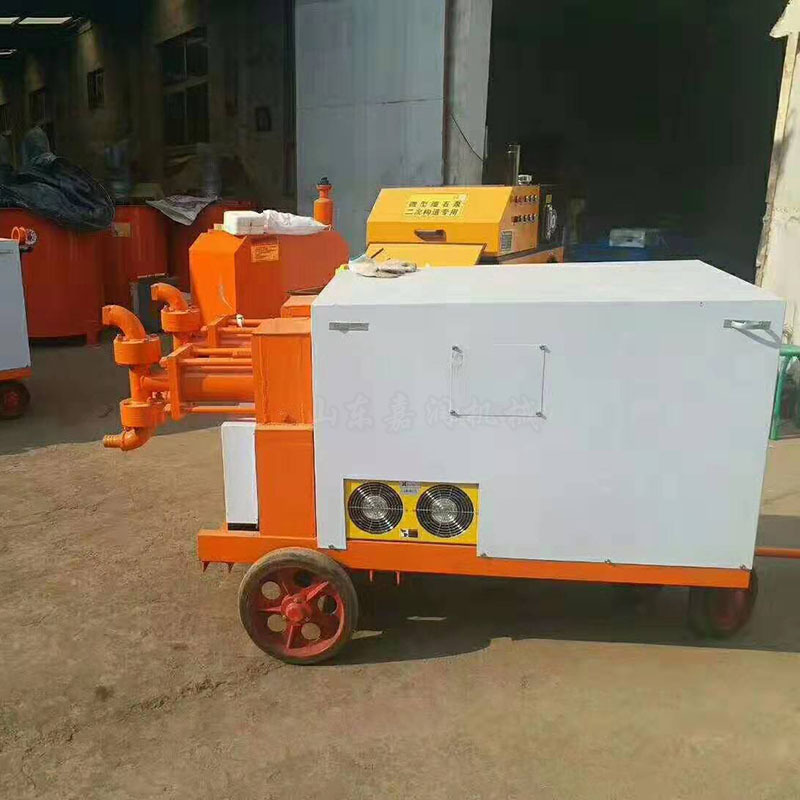 矿用双液注浆机 水泥水玻璃注浆泵 小型高压灌浆泵