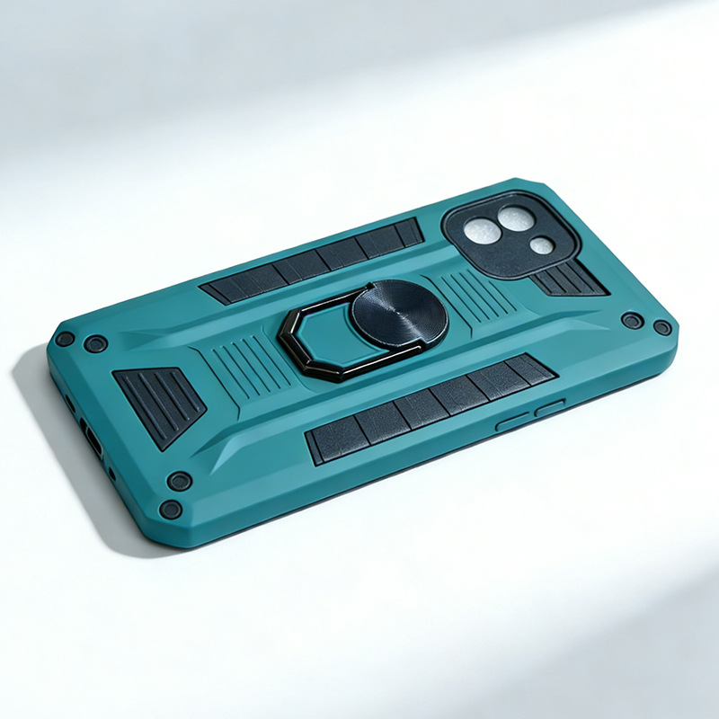 Funda para Teléfono Samsung A03 de Silicona con Soporte y Absorción Magnética