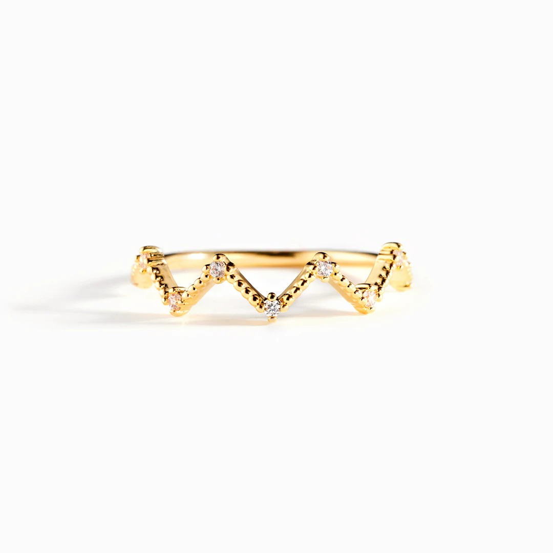 Rings Classification 925 Sterling Silver Zircon Geometric Rings 925 Sterling Silver Rings